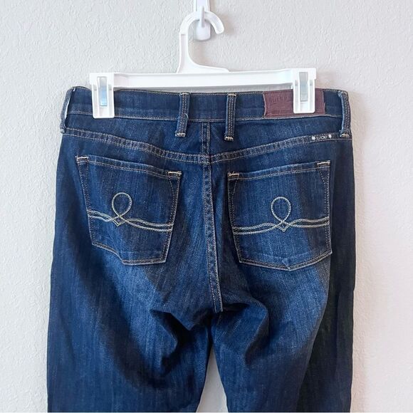 Lucky Brand Sofia Boot Cut Jeans Dark Wash Blue Denim Size 6/28 Regular - Picture 3 of 7